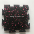 Interlocking anti UV epdm outdoor rubber tiles